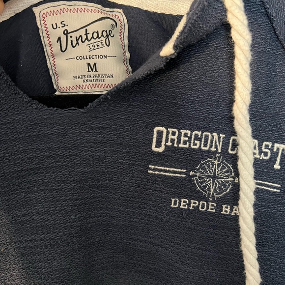 Blue nautical hoodie - Picture 2 of 3
